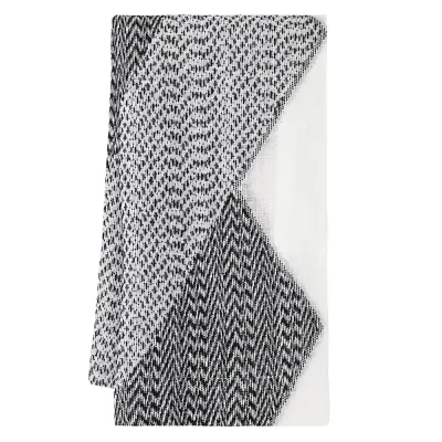 Chelsea Black and White Damask Table Linens