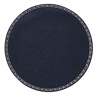 Coco Navy Set of 4 Placemats 16 in Round