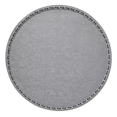 Coco Silver Set of 4 Placemats 16 in Round
