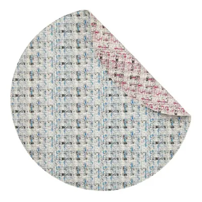 Coquette Purple/Blue Set of 4 Placemats 16 in Round