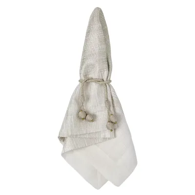 Dijon Gold Foil Print Set of 4 Napkins 20 x 20 in