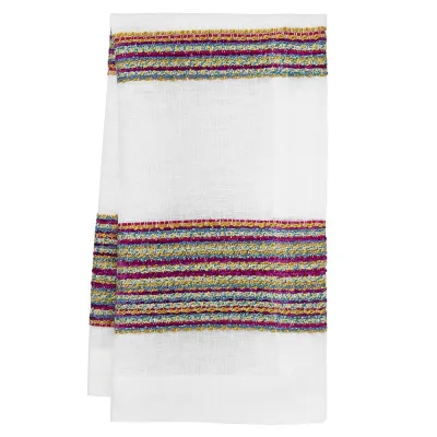 Maya Fuchsia Stain-Resistant Table Linens