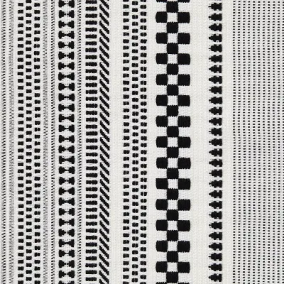 Ombre Black and White Pillow 22 x 22 in