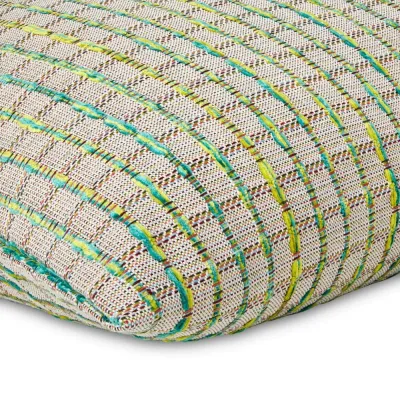 Sol Yellow Multicolor Pillow 22 x 22 in