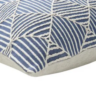 Mar Blue Pillow 22 x 22 in