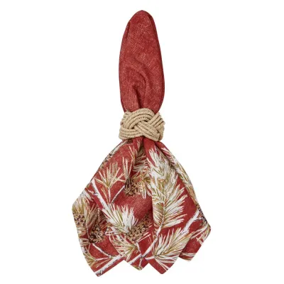 Cambridge Burnt Orange Set of 4 Napkins 20 x 20 in