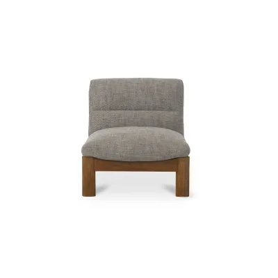 Pierce Flecked Black Accent Chair