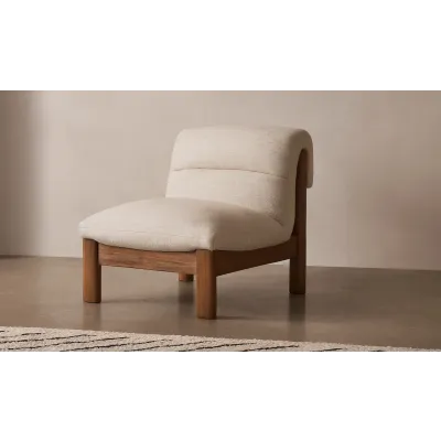 Pierce Flecked Beige Accent Chair