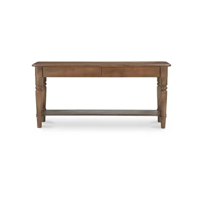 Russet Brown Console Table