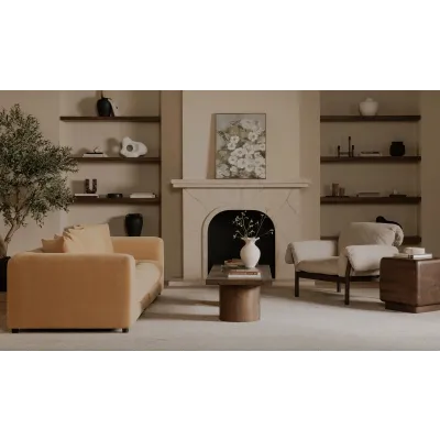 Hadley Warm Brown Coffee Table