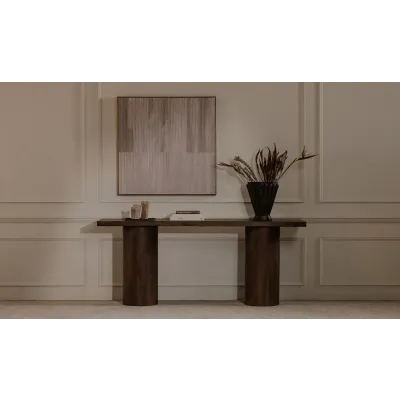 Hadley Warm Brown Console Table