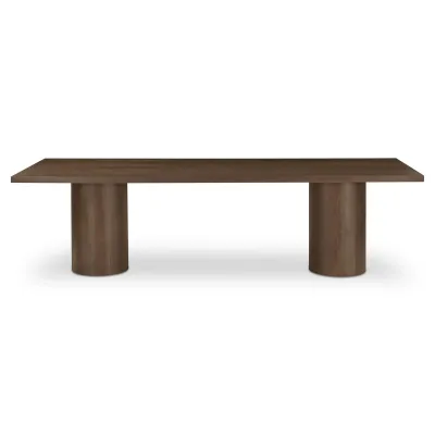 Hadley Warm Brown Dining Table
