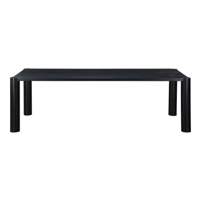 Post Large Dining Table Black