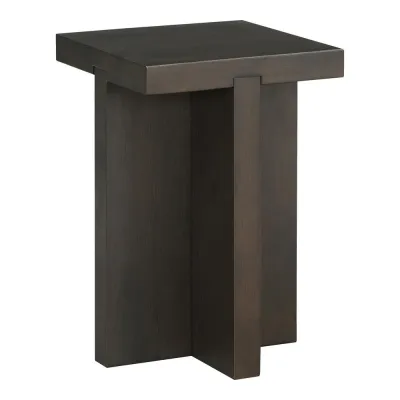 Folke Side Table Dark Brown