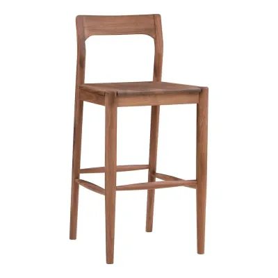 Owing Barstool Walnut Brown