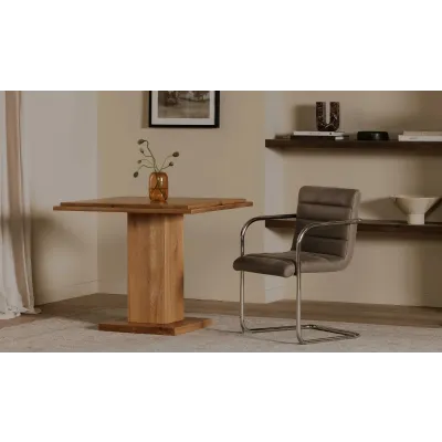 May Natural Oak Cafe Table