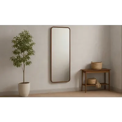 Kai Walnut Floor Mirror