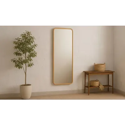 Kai Oak Floor Mirror
