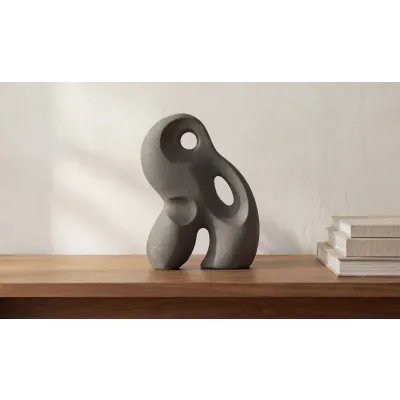 Dara Charcoal Ecomix Sculpture