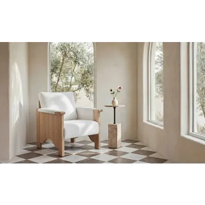 Bauer Cream Accent Chair