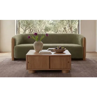 Anya Olive Sofa