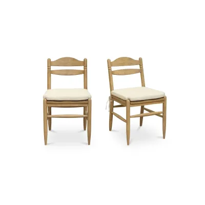 Tate Beige Dining Chair Set of Two