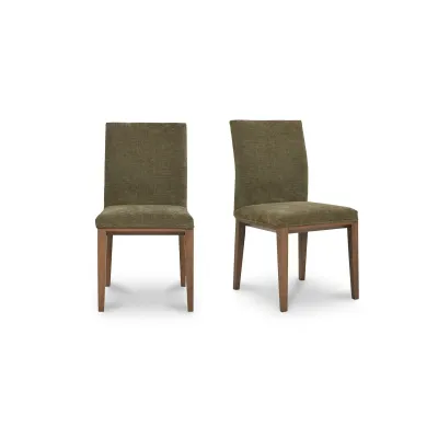 Frankie Olive Dining Chair Set of Two