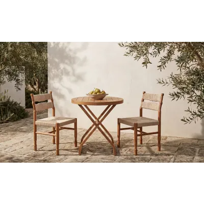 Perry Natural Outdoor Bistro Table
