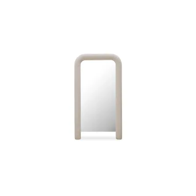 Ellison Beige Rectangular Mirror