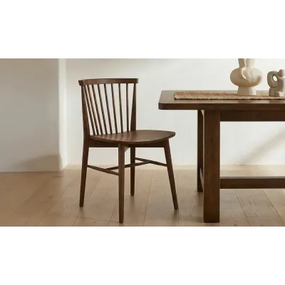 Marley Walnut Dining Chair Set of Two