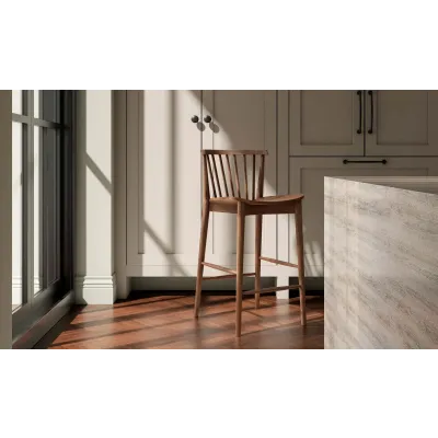 Marley Walnut Counter Stool