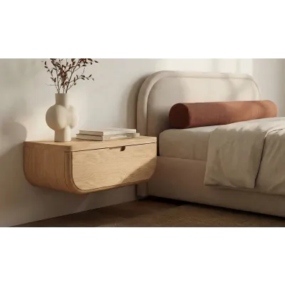 Hettie Natural Floating Nightstand