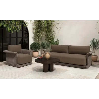 Logan Black Outdoor Coffee Table
