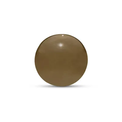 Bonn Light Smoky Brown Cast Glass Decorative Object