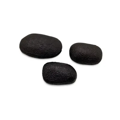 Breton Black Cast Aluminum Wall Sculpture Set of 3