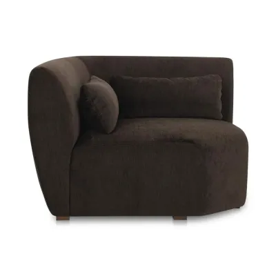 Amelia Corner Chair Espresso