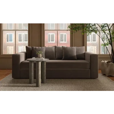 Kiran Warm Charcoal Sleeper Sofa