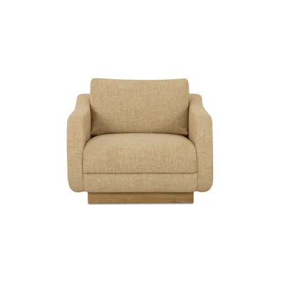 Keane Ochre Lounge Chair