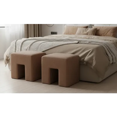 Aidy Washed Pink Stool
