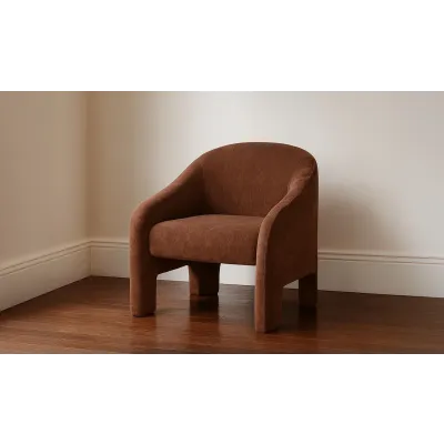 Tuva Toffee Accent Chair