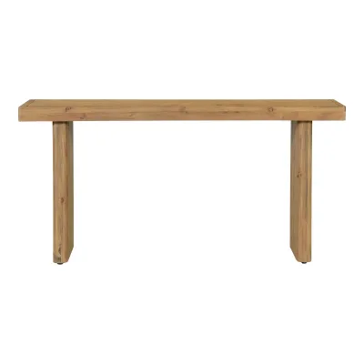 Monterey Console Table Rustic Blonde