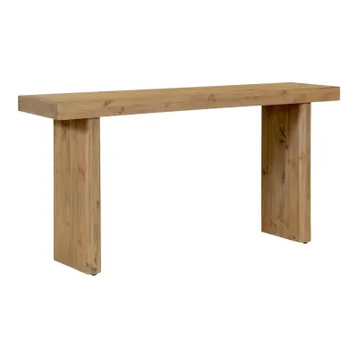 Monterey Console Table Rustic Blonde