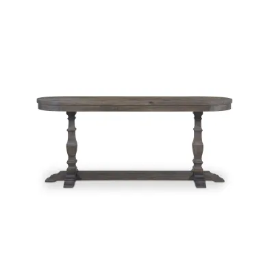 Georgia Console Table Aged Brown