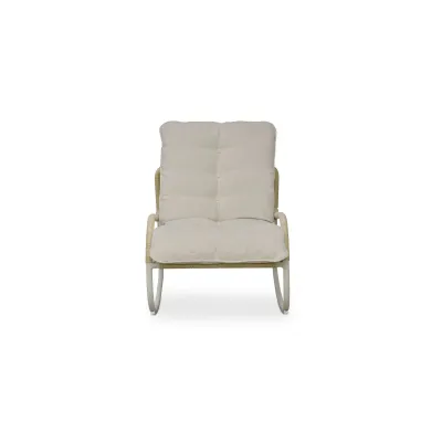 Lyra Beige Outdoor Rocking Chair
