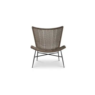Paige Brown Outdoor Accent Chair