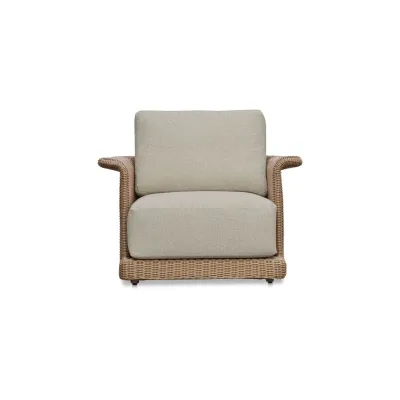 Meredith Beige Outdoor Accent Chair