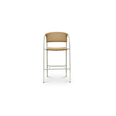 Zola Natural Outdoor Bar Stool