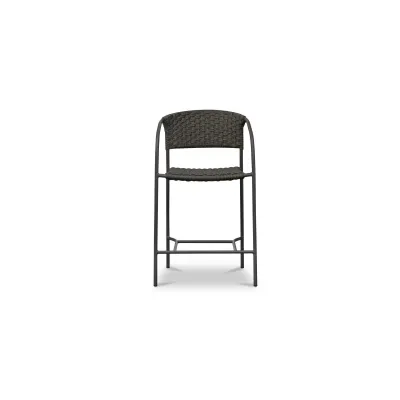 Zola Dark Brown Outdoor Counter Chair