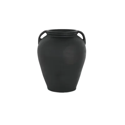Jovi Black Terracotta Vase