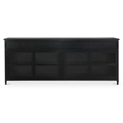 Henry Black Metal Sideboard